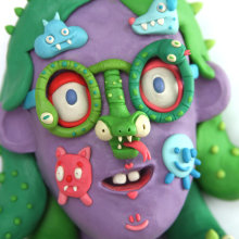 Escultura con plasticina. Un proyecto de Diseño de personajes y Escultura de María Zúñiga - 20.07.2018