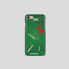 Funda móvil Heineken. Un proyecto de Diseño gráfico de María Rubio Valero - 30.05.2018