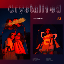 Crystalised #2. Editorial Design, Fashion, Collage, Fashion Design, and Fashion Photograph project by Erik Acacio - 07.22.2018