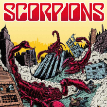 Scorpions - Poster Oficial. Traditional illustration project by Marcos Cabrera - 07.02.2018
