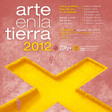 Carteles para Arte en la tierra, certamen de land art en La Rioja. Fine Arts, Graphic Design, and Poster Design project by Jesús Ángel Ciarreta Palacios - 08.01.2009