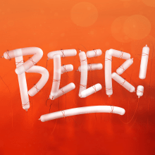 Beer!. Design, Traditional illustration, 3D, Art Direction, Fine Arts, Graphic Design, Lighting Design, T, pograph, Writing, Calligraph, Lettering, Photo Retouching, Creativit, and Drawing project by Antonio Jimeno - 07.25.2018