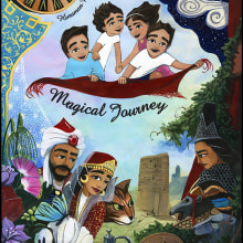 Illustration for children book  - Magical Journey. Un proyecto de Ilustración tradicional y Pintura de Iskra Karadzhova Tirado - 25.07.2018