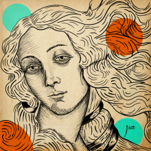 Venus. Traditional illustration, Fine Arts, and Digital Illustration project by Javier Ce Castañeda Flórez - 07.12.2018