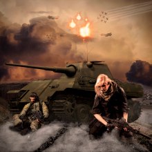 War Never Is Good....Until You Play Call of Duty. Design gráfico, Retoque fotográfico e Ilustração digital projeto de Carlos Rosas - 15.07.2018