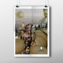 RELEITURAS - Art Exhibition. Design gráfico, Colagem, e Design de cartaz projeto de Ivan Spacek - 15.02.2018