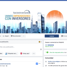 Campañas Facebook Ads - SociosInversores.com. Publicidade, Vídeo, Redes sociais, e Marketing digital projeto de Gracia Gutiérrez - 15.03.2018