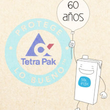 Tetrapak - Mr.Pak (Animación). Traditional illustration, and 2D Animation project by Sara Merino - 08.09.2012
