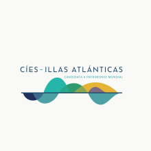 CIÉS - ILLAS ATLÁNTICAS | IDENTIDAD CORPORATIVA CANDIDATURA. Un proyecto de Br, ing e Identidad y Diseño gráfico de Jessica Cidrás - 10.08.2018