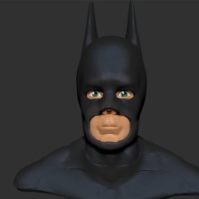 Mi Proyecto del curso: Modelado de personajes en 3D/ Batman. 3D project by maximotena - 08.11.2018