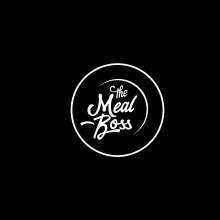 Tipografía y Branding: logo The Meal Boss . Un proyecto de Dirección de arte, Br, ing e Identidad, Diseño gráfico, Diseño de logotipos y Marketing Digital de Julio R. Vokhmianin - 18.08.2018