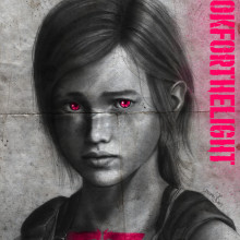Ellie/ The Last of Us. Un proyecto de Dibujo a lápiz, Dibujo realista y Dibujo artístico de Cristian Sandino Botero - 23.08.2018