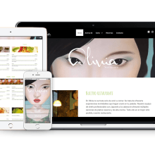 Restaurante Olivia - Web. Web Design projeto de Andrea Solana - 23.08.2018