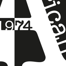 Cartel Tipo American. Un proyecto de Diseño gráfico, Tipografía y Diseño de carteles de Andrea Solana - 23.08.2018
