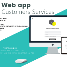 APP CUSTOMERS SERVICES . Web Development project by Edgardo Flores - 08.23.2018