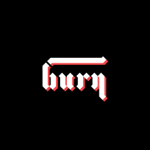 Burning Font. Een project van Grafisch ontwerp, T, pografie y  Belettering van Pablo Pulido Bernal - 01.08.2017