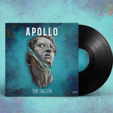 The Fallen "APOLLO" ARTWORK. Un proyecto de Ilustración tradicional, Diseño gráfico e Ilustración digital de Miguel Ángel Fernández Cornejo - 24.08.2018