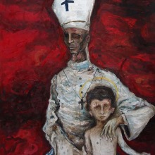 Pederastia en la Iglesia: Pintura sobre abuso sexual infantil /Luis Vargas Santa Cruz. Un proyecto de Bellas Artes de Luis Vargas Santa Cruz - 27.08.2018