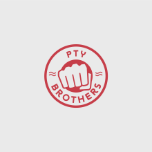 PTYBrothers. Br, ing e Identidade, e Design gráfico projeto de Luis Pérez - 28.08.2018