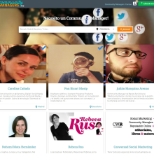 CommunityManagers.es. Web Design, Social Media, and Digital Marketing project by SIRIX - 08.29.2018