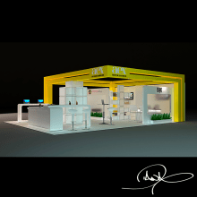 AEX inversiones-Stand Design. Un proyecto de Diseño, 3D, Arquitectura, Diseño gráfico, Diseño de la información, Escenografía, Infografía, Creatividad y Modelado 3D de Diana Carolina Londoño - 29.08.2018