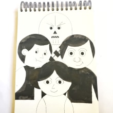 Mi cuaderno de dibujo. Un proyecto de Ilustración tradicional de Isabel Umbría - 30.08.2018