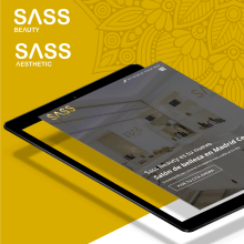 Web Sass Beauty. Un proyecto de Diseño Web de AD Venture Investment - 30.08.2018