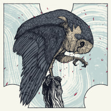 Barn Owl. Un proyecto de Ilustración tradicional de Álvaro Cubero González - 10.02.2018