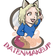 DatenMakeup. Design, Traditional illustration, Character Design, Fine Arts, Graphic Design, Logo Design, and Portrait Drawing project by Isabel Martín - 08.29.2018