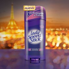 Lady Speed Stick Double Defense. Design, Advertising, 3D, Art Direction, Graphic Design, Marketing, Product Design, Photo Retouching, and Creativit project by Christian Pithalua - 04.03.2016