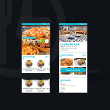 Rediseño de la aplicación de reserva de restaurantes.. Web Design project by Javier Pérez - 09.04.2018