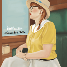 Mi Proyecto del curso: Claves para crear un portafolio de ilustración profesional. Traditional illustration project by Mónica de la Torre - 09.05.2018