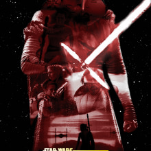 Star Wars Poster. Un proyecto de Fotografía, Diseño gráfico y Diseño de carteles de Ángela Gutiérrez Graphic Design - 05.09.2018