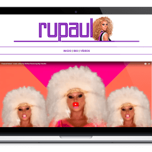 Restyling Web Rupaul. Un proyecto de Diseño gráfico y Diseño Web de Ángela Gutiérrez Graphic Design - 05.09.2018