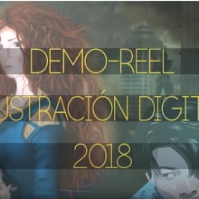 DEMOREEL ILUSTRACIÓN DIGITAL CURSO'18. A Digital illustration project by ESCUELA ARTENEO - 09.05.2018