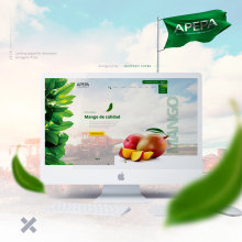 APEPA - Re Diseño de Web / Landing - Frutos Orgánicos. Design, UX / UI, Web Design, and Web Development project by Gustavo Yucra - 09.06.2018