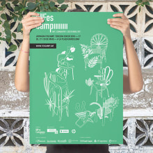 Fescamp Festival. Un proyecto de Ilustración tradicional y Diseño editorial de "lanómada" - 05.01.2018