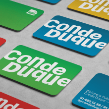 Conde Duque | Visual Identity. Br, ing, Identit, Graphic Design, and Logo Design project by Diego Moratalla - 05.30.2018