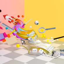 ADOBE CREATIVE DAYS SPAIN - BOOST YOUR FLOW! . Un proyecto de 3D, Dirección de arte y Artesanía de noelia lozano cardanha - 15.09.2018
