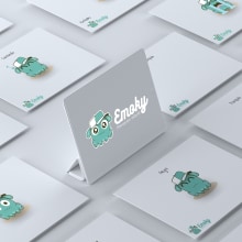 Emoky. Un proyecto de Diseño, Bellas Artes, Diseño gráfico y Diseño de logotipos de Javier Abellán García - 13.09.2018