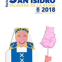 Cartel Ferias San Isidro 2018. Talavera de la Reina, Toledo (PROPUESTA). Design, Photograph, Events, Graphic Design, Collage, Paper Craft, Drawing, and Poster Design project by Jose María Aguado - 04.07.2018