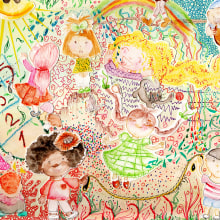 Infancia Series. Ilustração tradicional, Desenho, e Desenho artístico projeto de María Rosa Muñoz - 19.09.2019
