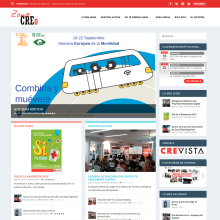 Web Zona Creo - Cruz Roja Española. Web Design, and Web Development project by Estudio de diseño y comunicacion - 11.20.2017