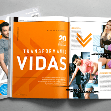FIT by Bodytech. Design, Editorial Design, and Graphic Design project by Cata Losada - 08.18.2017