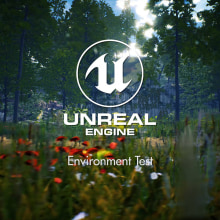 Environment Test - Unreal Engine. 3D, Architecture, and Set Design project by Carlos Andres - 09.22.2018