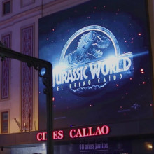 Jurassic World Sincronización Pantallas. Publicidade, e Cinema projeto de Marisa Folgado - 26.09.2018