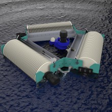 Skimmer recogedor de vertidos combustibles. Un proyecto de 3D y Diseño industrial de Asier García Laucirica - 01.06.2016