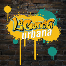 Pruebas Logo La Gaceta Urbana. Revista juvenil. Un proyecto de Diseño editorial y Diseño gráfico de Carlos Andreu González - 04.10.2018