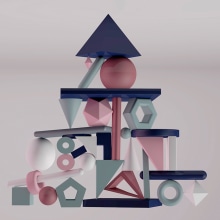 Equilibrio inverso (Cinema 4D). Un projet de Modélisation 3D de Javier Palomino - 08.10.2017