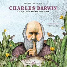 Charles Darwin. El viaje que cambió la historia. Traditional illustration, Fine Arts, Collage, and Portrait Illustration project by Maria Padilla - 10.08.2018